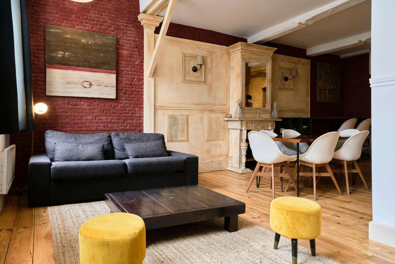 Old Lille Charming Duplex Apartment 外观 照片