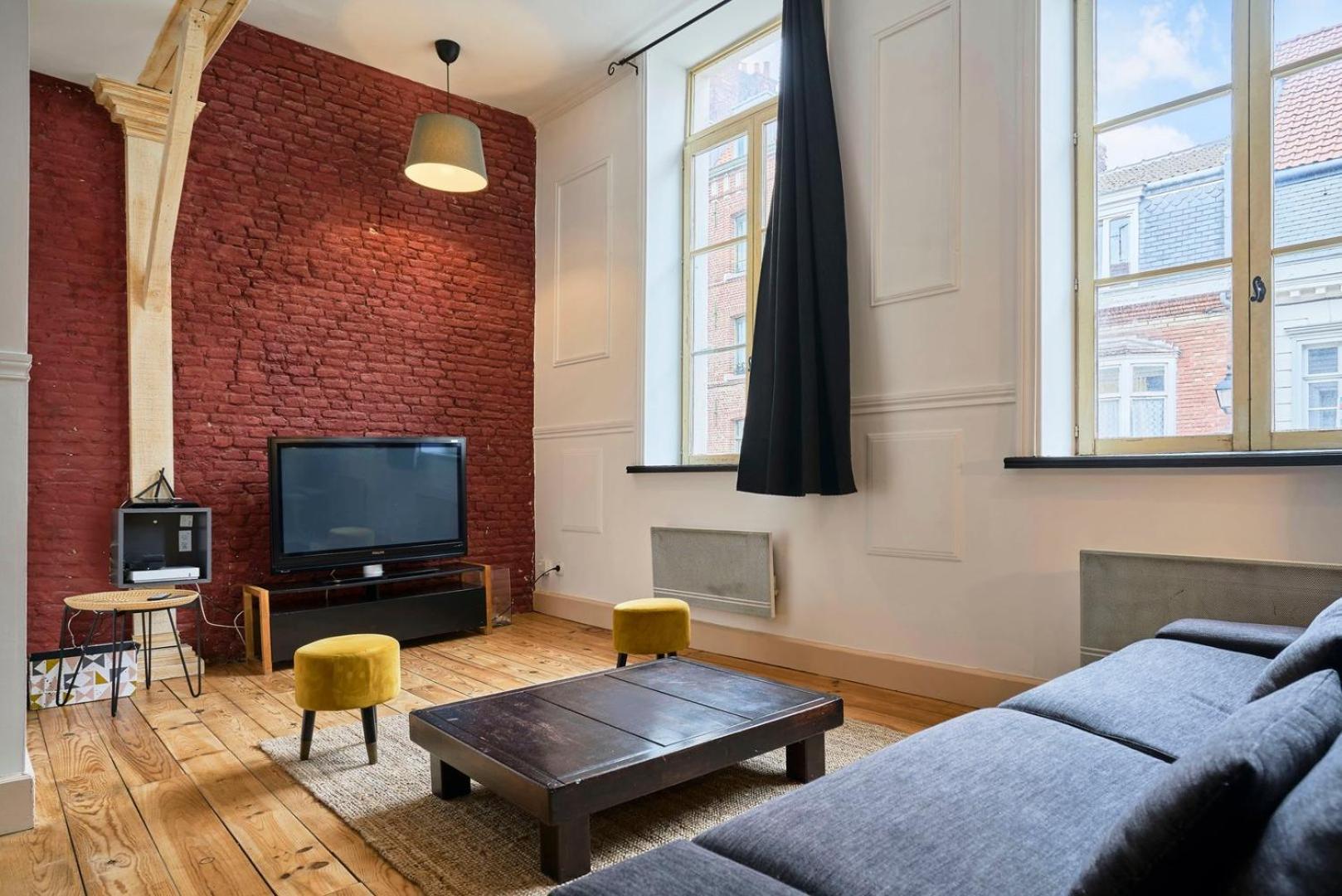 Old Lille Charming Duplex Apartment 外观 照片