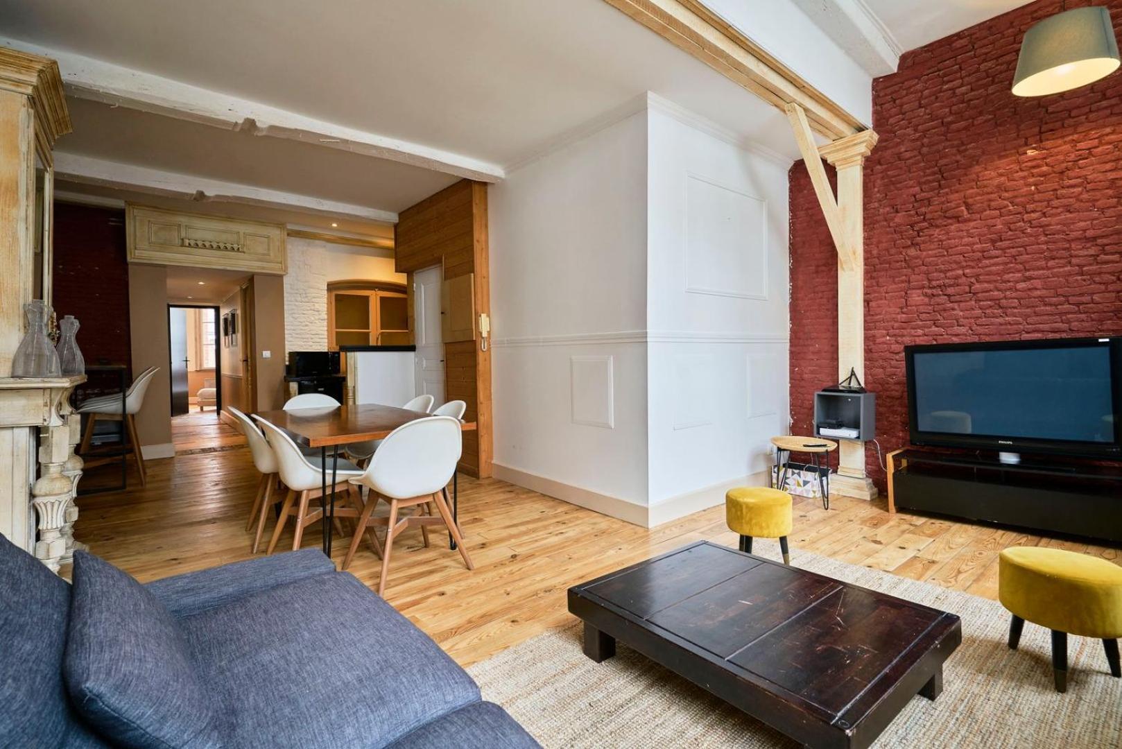 Old Lille Charming Duplex Apartment 外观 照片